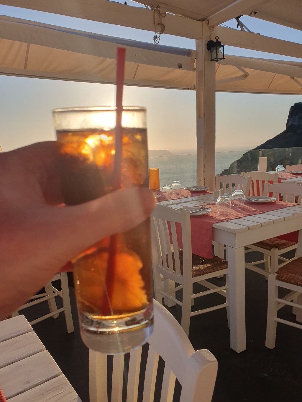 An Englishman in&nbsp;Santorini